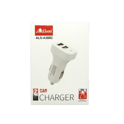 Allison A388C 2.1A 2*USB Car Charger