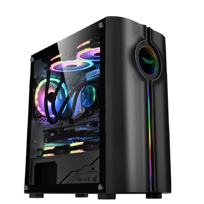 Armaggeddon Tron Holo 3 Matx Gaming Case Black - additional view