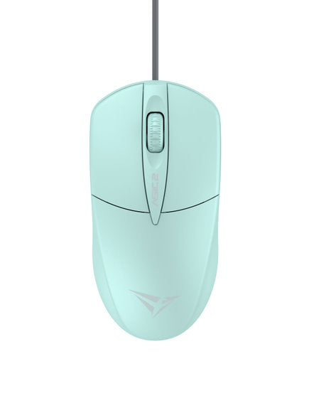 Alcatroz Asic 2 High Resolution Optical Wired Mouse - Mint