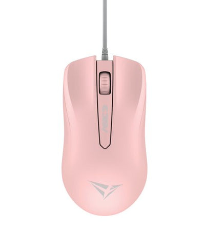 Alcatroz Asic 3 Optical Wired Mouse - Peach