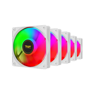 Armaggeddon Chroma Kit 3000 Cooling 12cm Fan Kit - White
