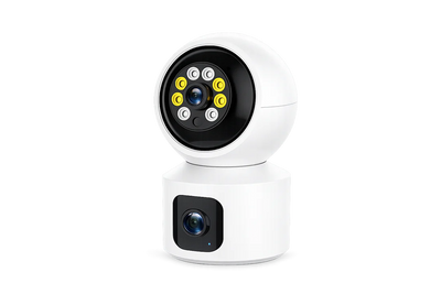 V9L WiFi IP security camera, white, front view