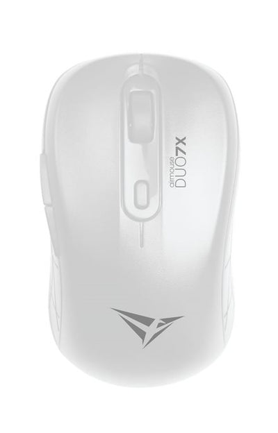 Alcatroz Airmouse Duo 7X Bluetooth and Wireless Mouse - White