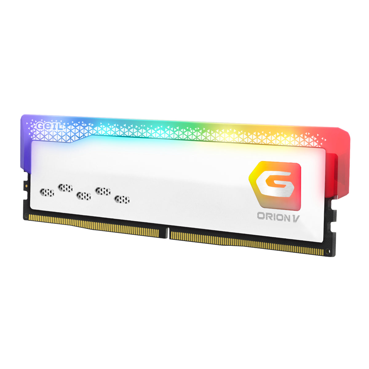 Geil Orion V RGB 16GB 6000MHz DDR5 Desktop Gaming Memory - White