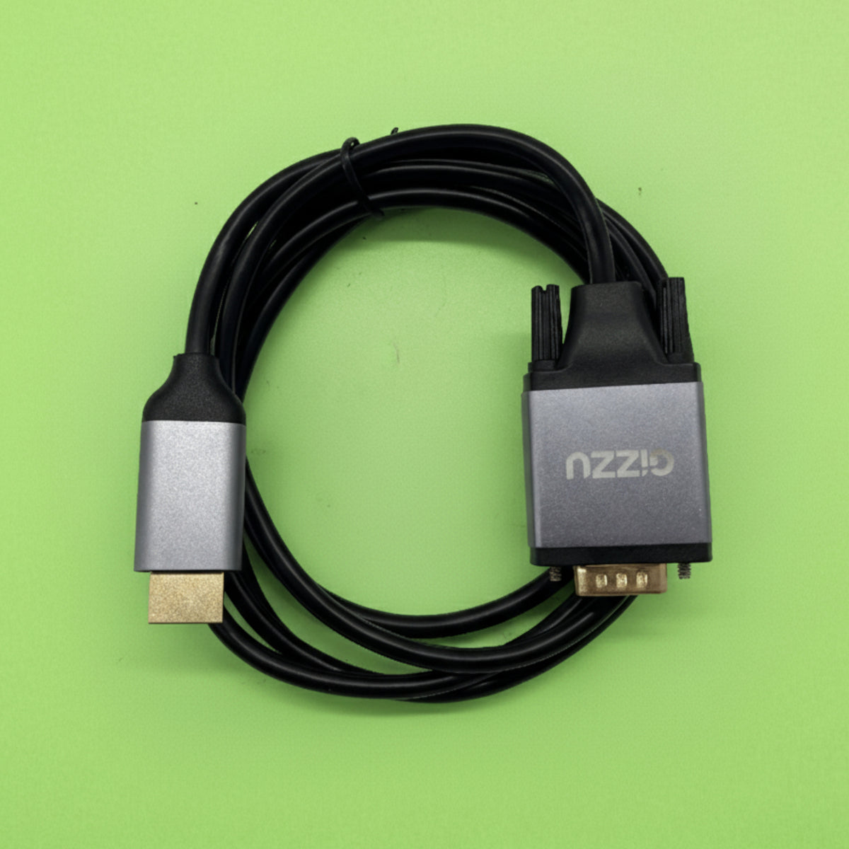 Gizzu Full HD HDMI to VGA Cable (1.8m) - Black