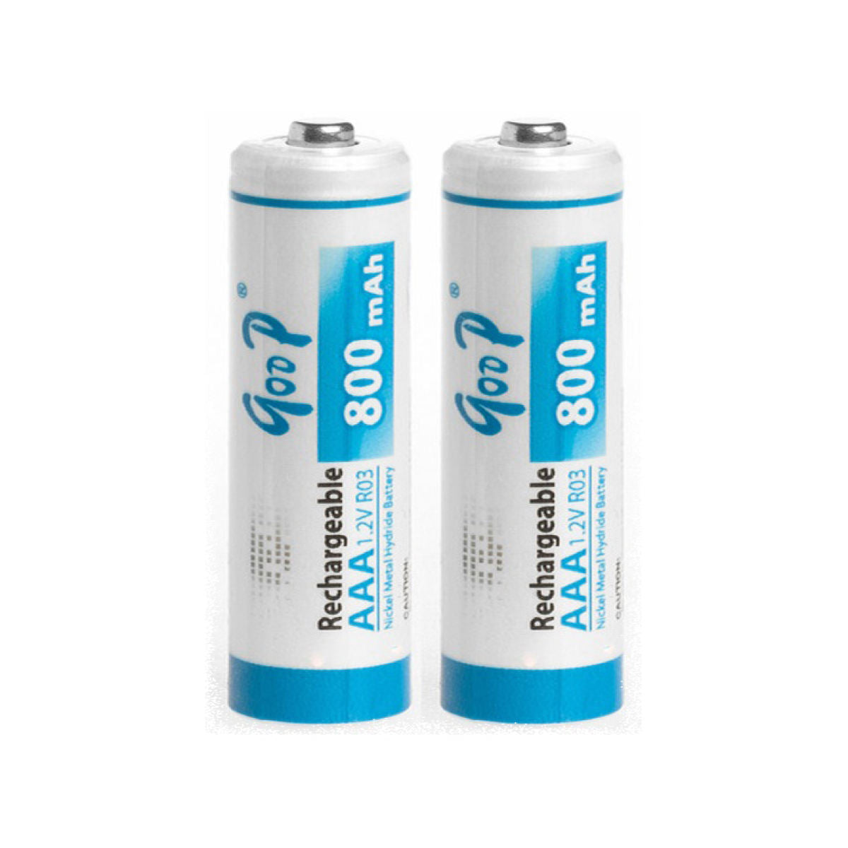 GOOP 800mAh Rechargeable AAAx2 Battery