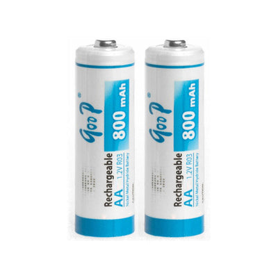 GOOP 800mAh Rechargeable AAx2 Battery