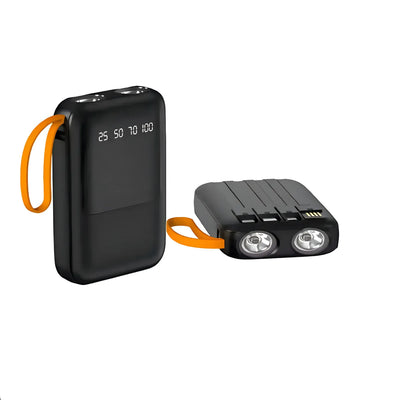 GTP-N5 Built-in-Cable+Torch 10000mAh Power Bank