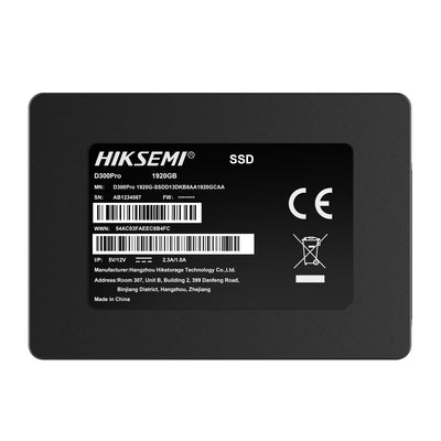 Hiksemi D300 PRO Tantalum Capacitor 1920GB SATA III Enterprise SSD