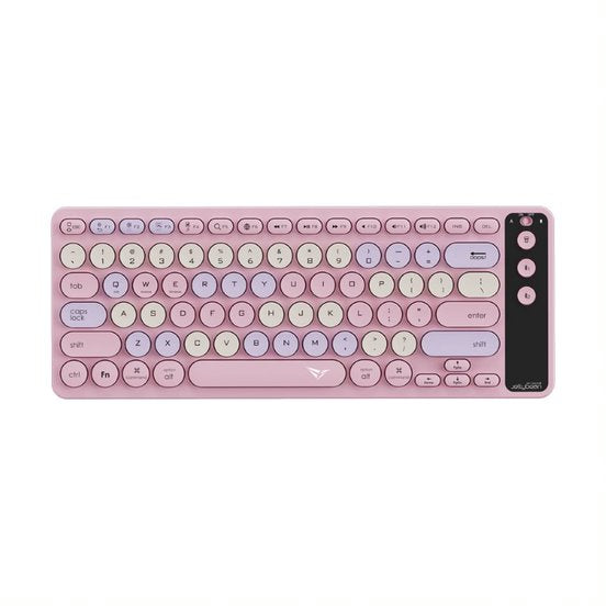 Alcatroz Jellybean Air Dock 2 Bluetooth and Wireless Keyboard - Spring Pink