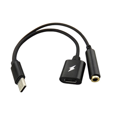 KY-174 Type-C(M) toType-C(F)+3.5mm(F) Adapter