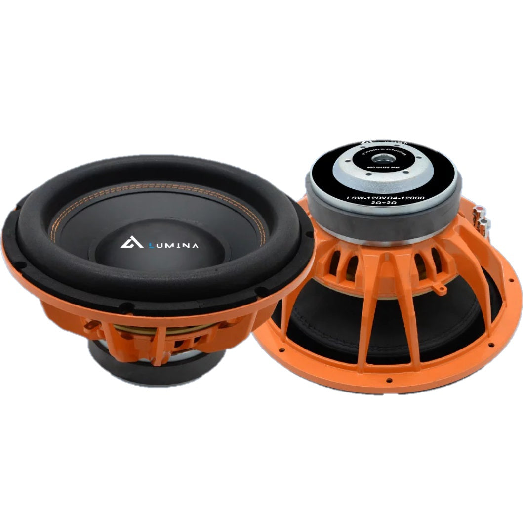 Lumina LSW-12DVC4-12000 12″ 9000W 900RMS DVC D4 Subwoofer