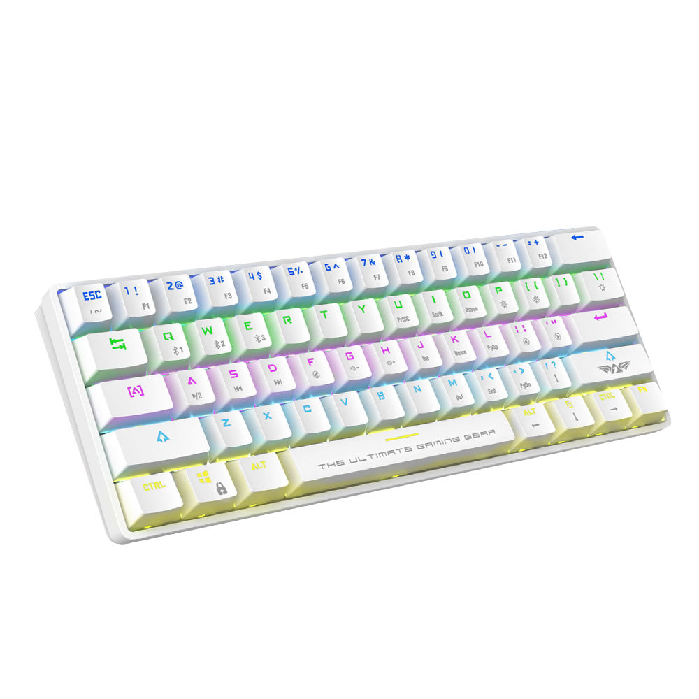 Armaggeddon Mba 61R Starling 61 Key Bluetooth Mechanical Keyboard White - additional view