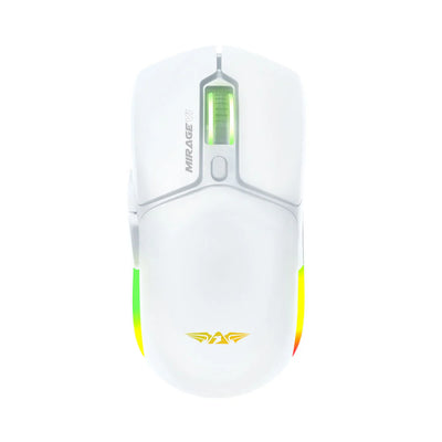 Armaggeddon Mirage-VI Bluetooth/Wireless Gaming Mouse - White