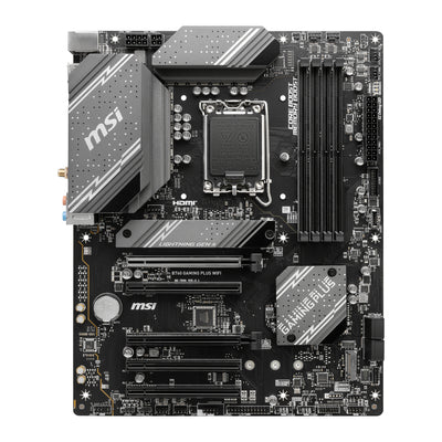 MSI B760 GAMING PLUS WIFI DDR5 LGA1700 ATX Motherboard