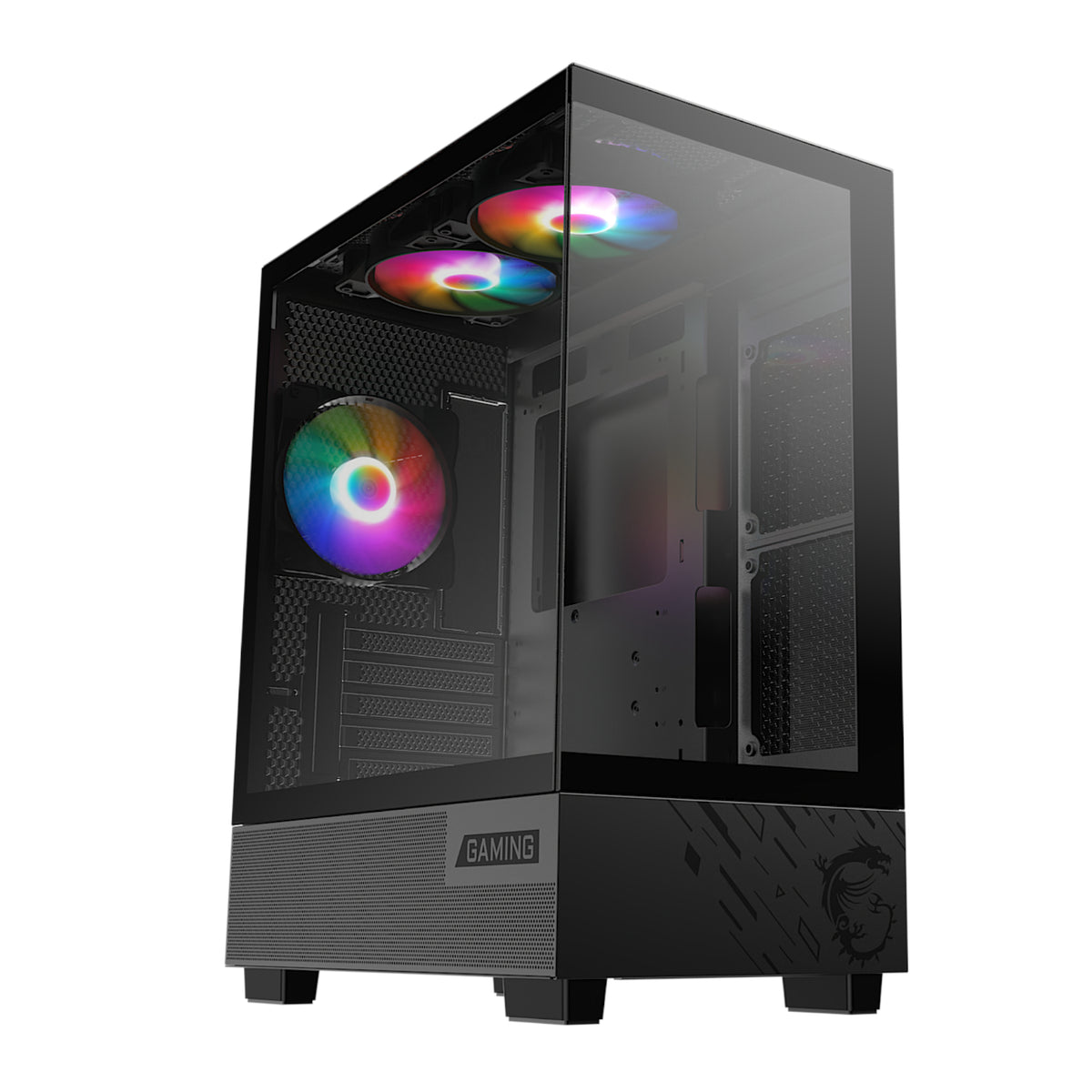 MSI PAG PANO M110A Micro-ATX Gaming Chassis – Black
