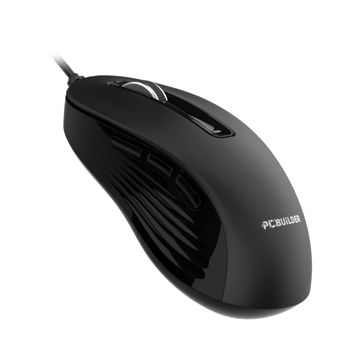 PCBuilder ALPHA Silent Wired Keyboard and Mouse Combo