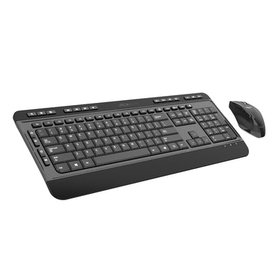 PCBuilder ALPHA Silent Wireless Keyboard and Mouse Combo