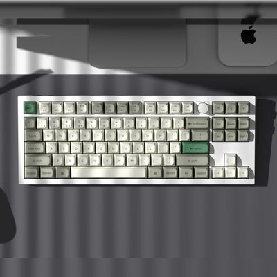 Keychron Q3 Max 80% Full Assembled Knob Red Switch Hot-Swap Gateron Jupiter RGB Wireless Keyboard - Shell White