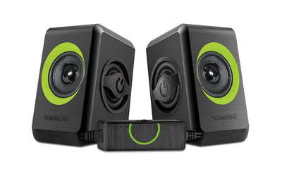 Sonicgear Quatro 2 2 0 Speaker System Lime Green - additional view
