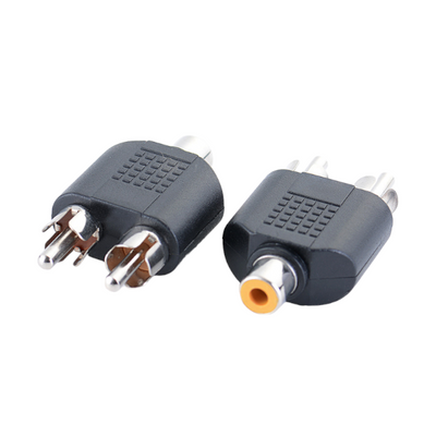 RCA(F) to 2XRCA(M) (2 Pack) Adapter