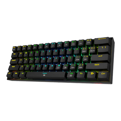 REDRAGON DRAGONBORN Wired Mechanical Keyboard RGB 67Key Design - Black