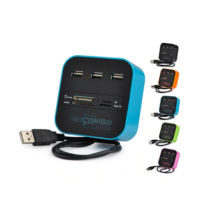 USB HUB & Card Reader Combo