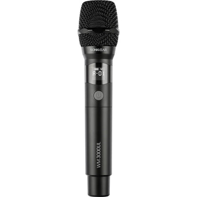 SonicGear WM 3000 UL Professional UHF Wireless Microphone - Obsidian