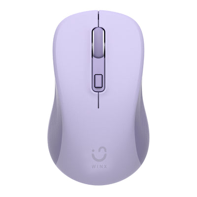 WINX CLICK Easy 1600DPI 2.4GHz Wireless Mouse - Purple