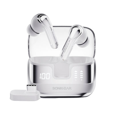 Sonicgear Earpump XP2 Bluetooth And Wireless Enc Earphones Platinum - additional view