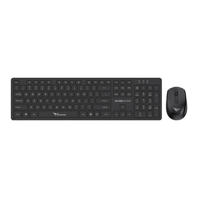 Alcatroz Xplorer Air 3300 Wireless Keyboard and Mouse - Black