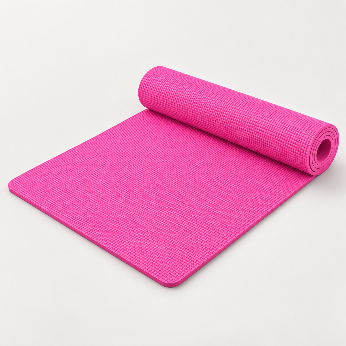 EVA Yoga Mat (5mm) - Dark Pink