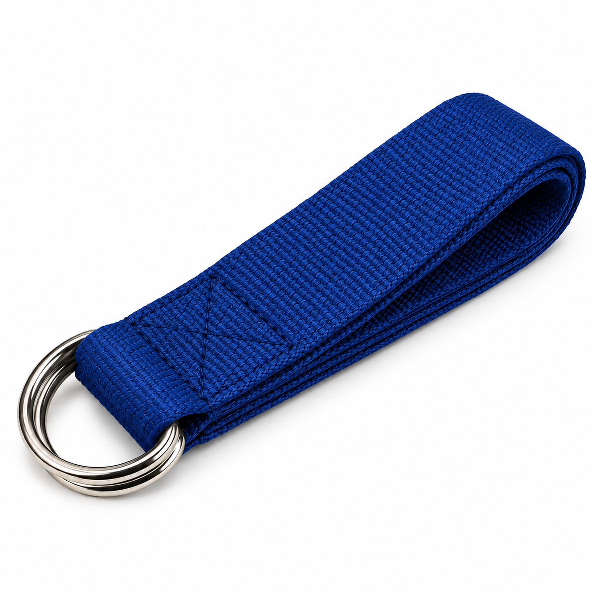 Adjustable Yoga Stretch Strap with D-Rings - Dark Blue product view 3