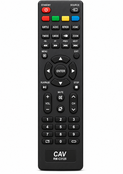 JVC RM-C3125 TV Compatible Remote