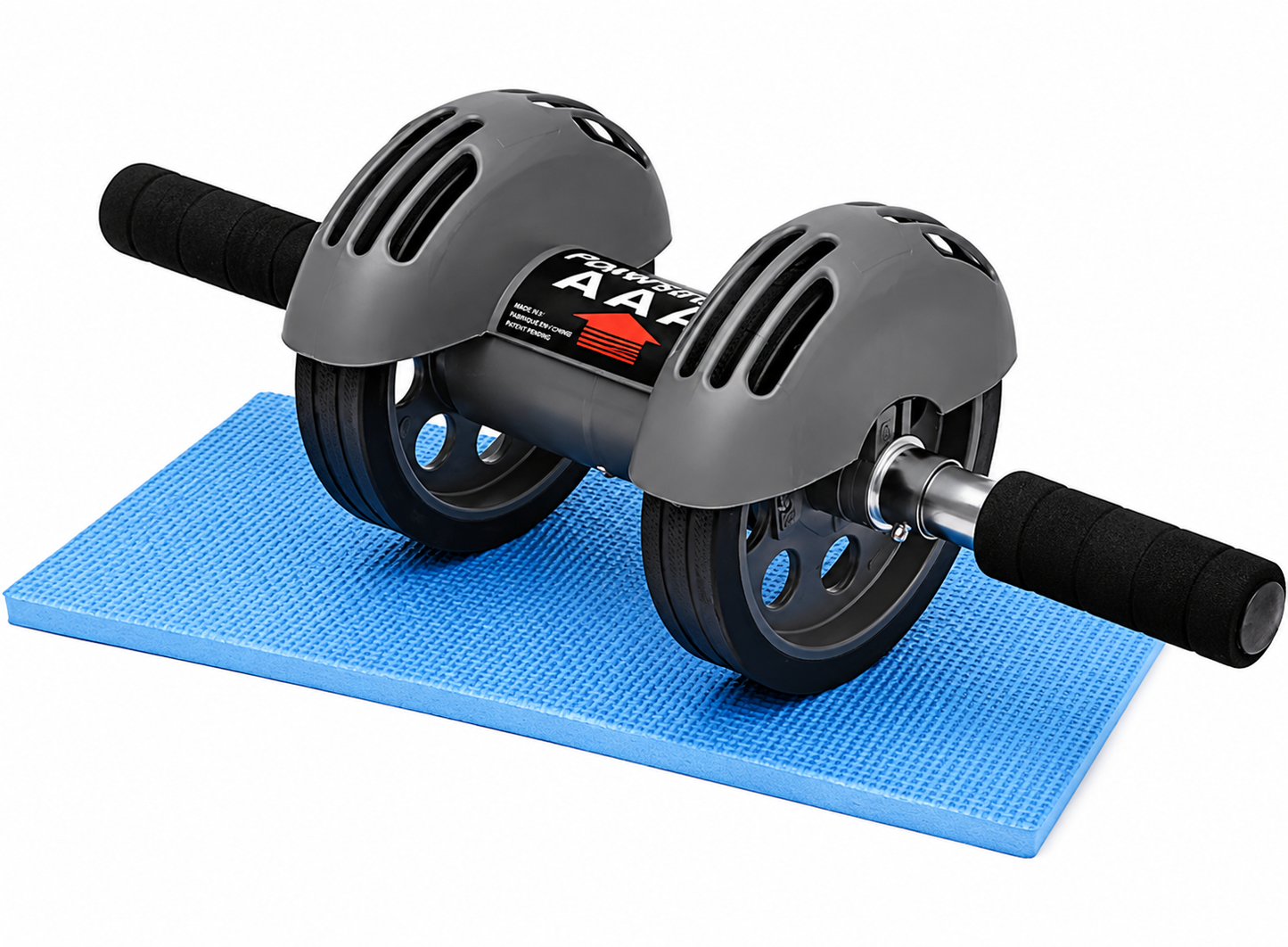 Wide Dual-Wheel Abdominal Roller