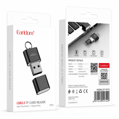Earldom ET-OT12 USB SD Card Reader