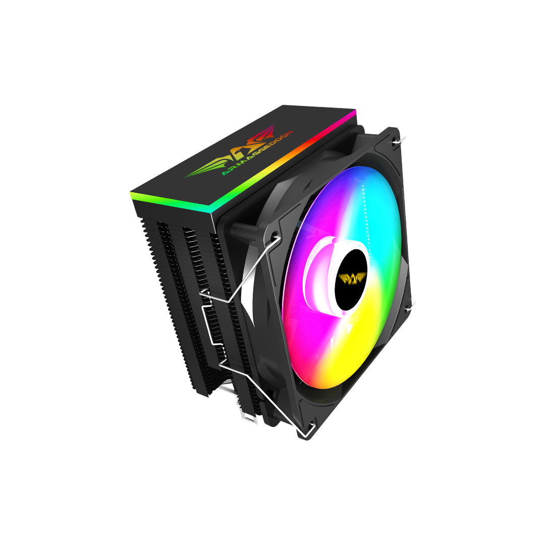 Armaggeddon Blizzard 3 ARGB CPU Cooler Black - additional view