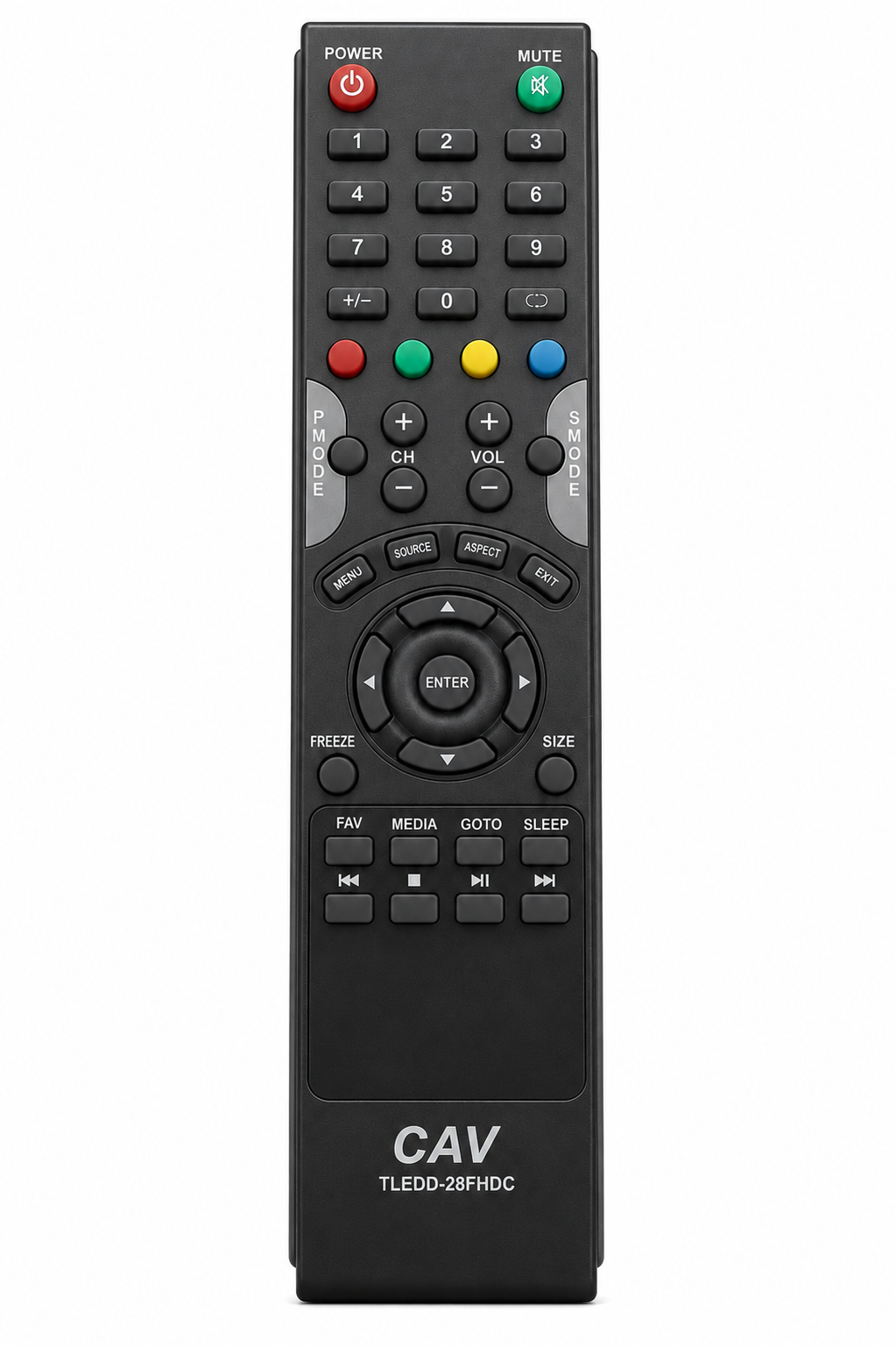 Telefunken TLEDD-28FHDC TV Compatible Remote