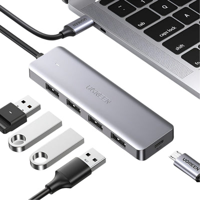 UGREEN 4-in-1 Type-C Hub | USB 3.0 | Type-C