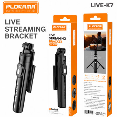 Plokama LIVE-K7 110cm Selfie Stick