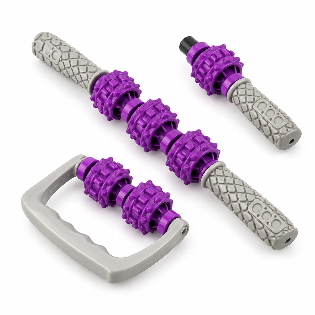 Multi-Head Muscle Massage Roller Set