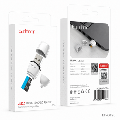 Earldom ET-OT26 Micro SD/USB 2.0 Card Reader