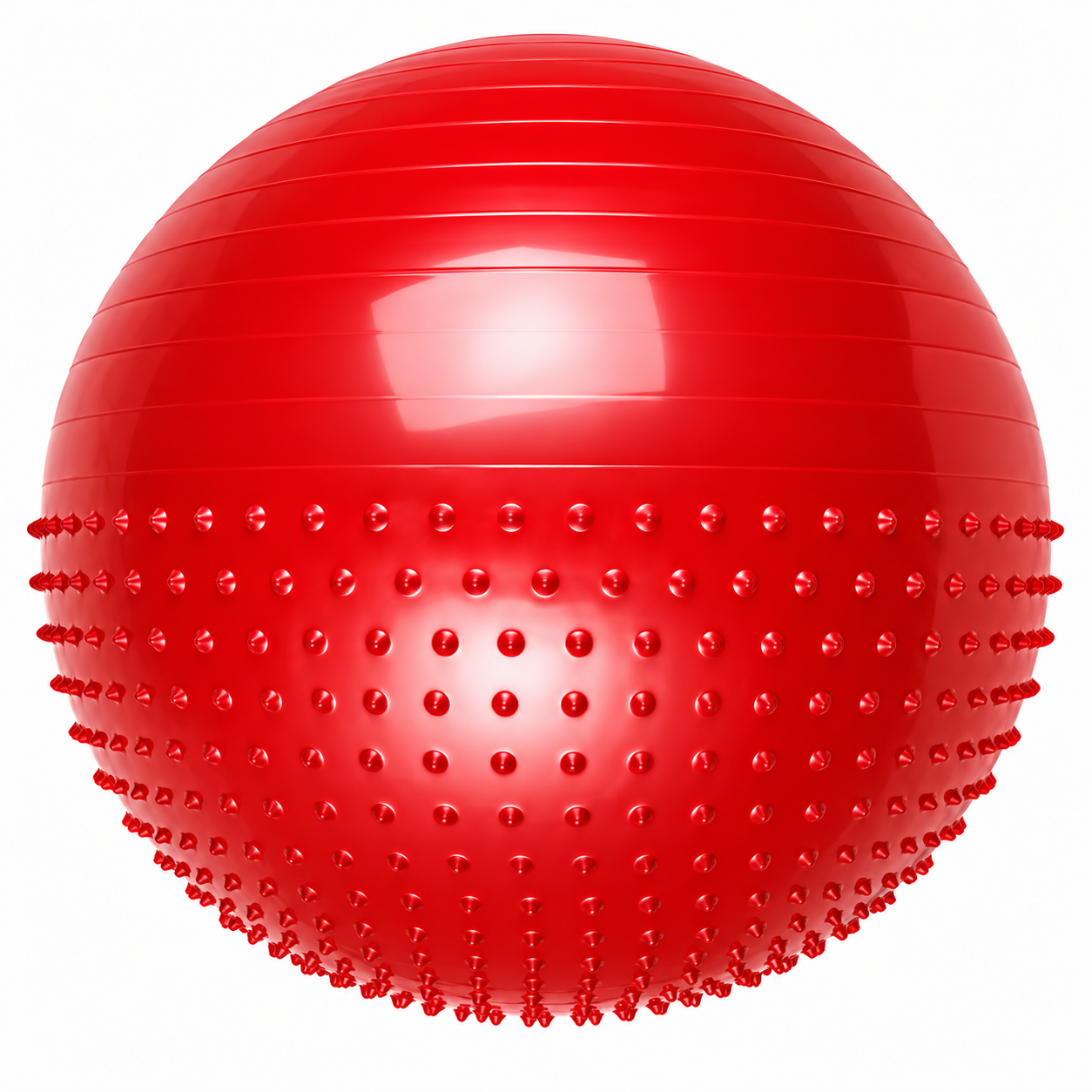 Spiky Massage & Exercise Ball - Red