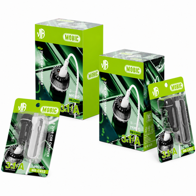 Mobic MB-CR52 2*USB 3.1A Car Charger - Micro
