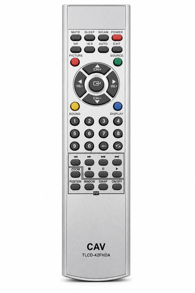 Telefunken TLCD-42FHDA TV Compatible Remote