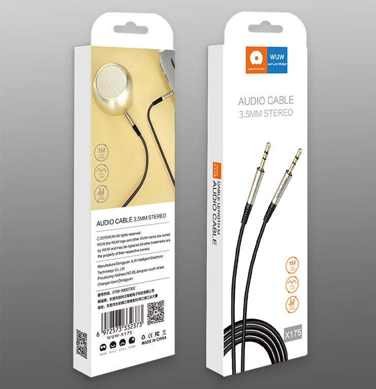 WUW-X175 3.5mm AUX audio cable