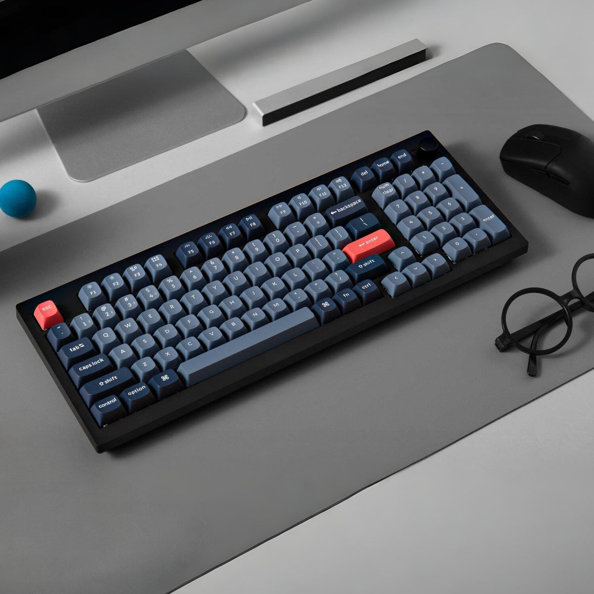 Keychron V5 Max Wireless Custom Keyboard - BANANA Switch