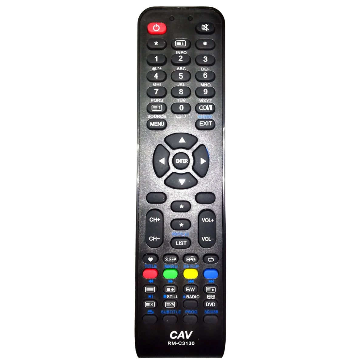 JVC RM-C3130 TV Compatible Remote