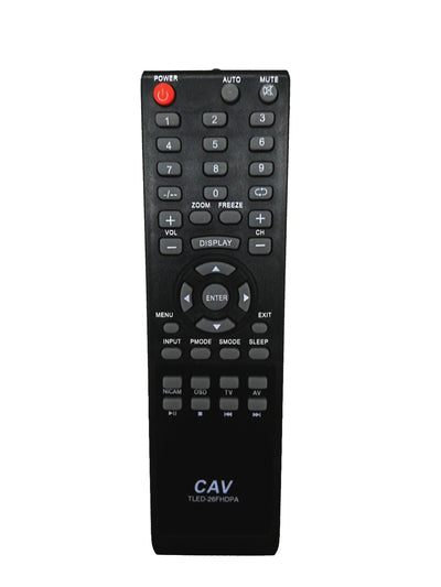 Telefunken TLED-26FHDPA TV Compatible Remote