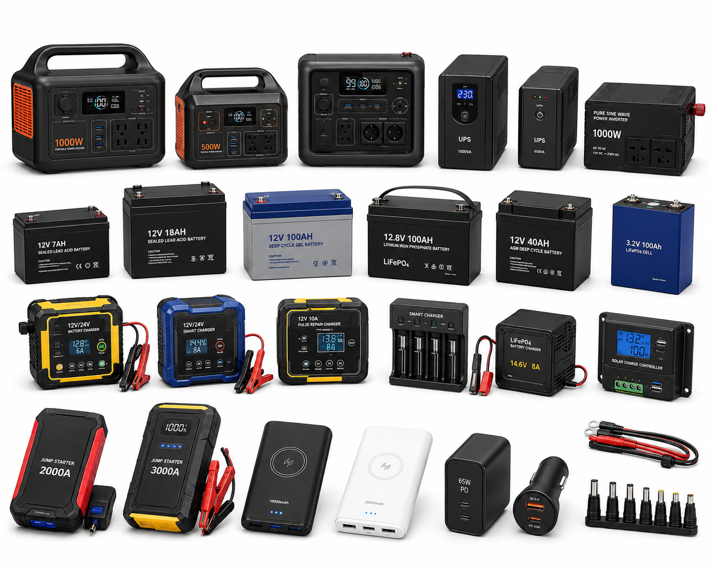 Power Solutions South Africa | Backup Power, Batteries & Chargers